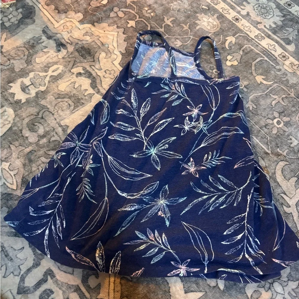 Old Navy Blue Spaghetti Strap Sundress Casual